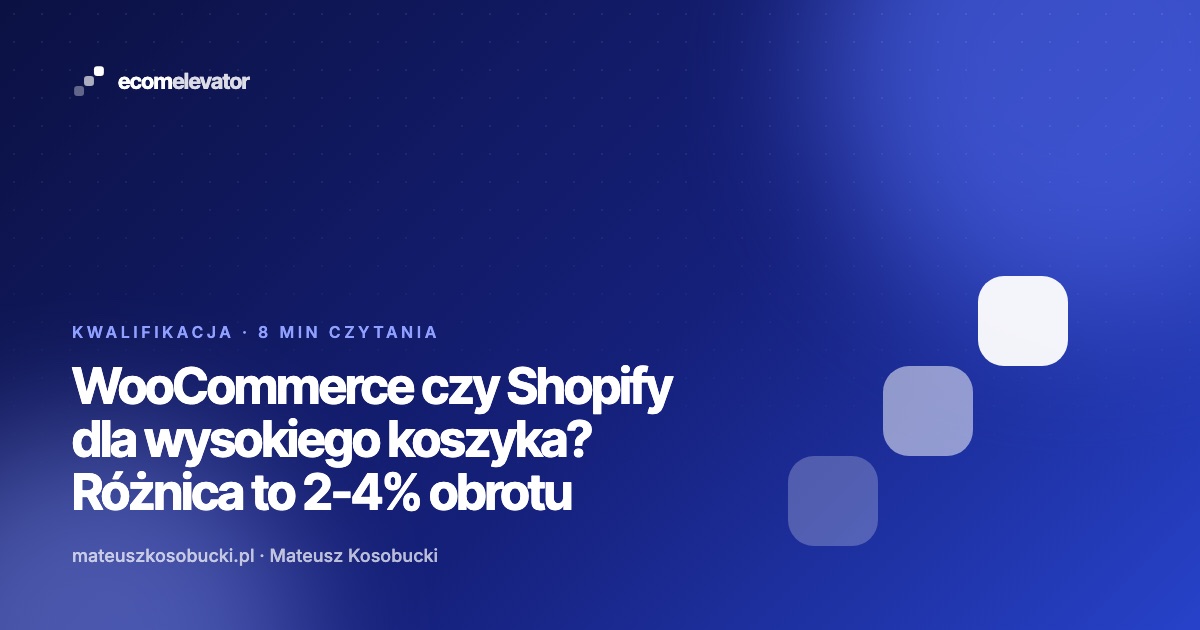 Porównanie kosztów sklepu na Shopify i WooCommerce, laptop z panelem sklepu internetowego i kalkulator