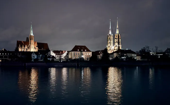 Ostrów Tumski we Wrocławiu, miasto z którego pracuje Mateusz Kosobucki
